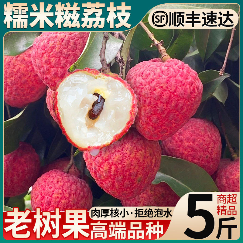 顺丰冷链丨广东糯米糍丨新鲜荔枝
