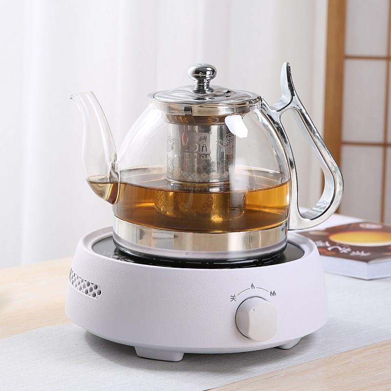 电磁炉专用玻璃壶烧水茶壶煮茶壶家用煮水泡茶壶不锈钢过滤煮茶器