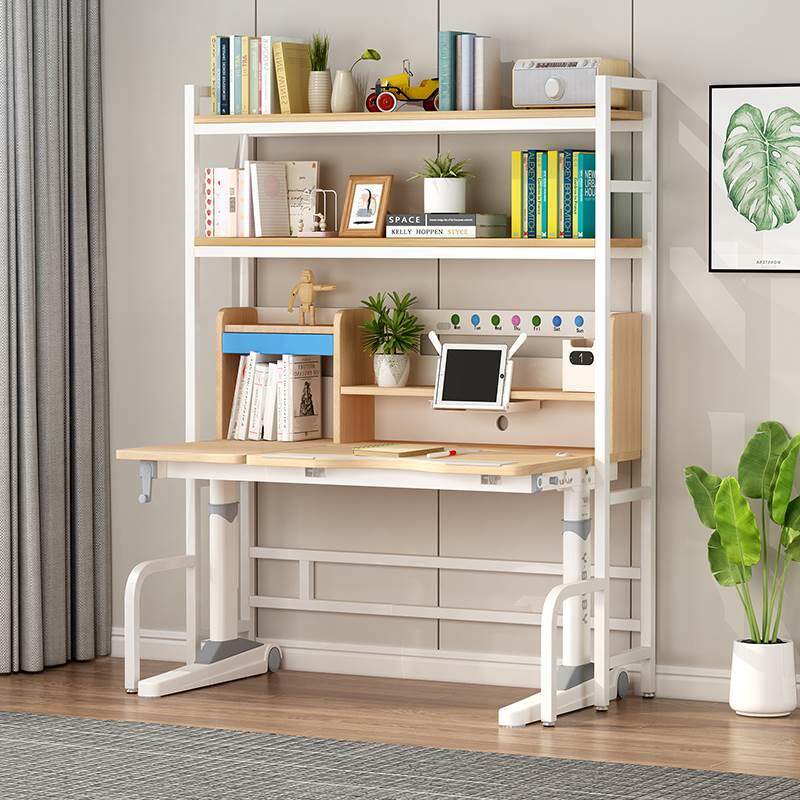 创意跨桌架 落地桌面置物架放置儿童升降学习桌桌上书架简易多层