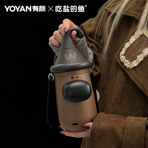 YOYAN有颜×吃盐的鱼狗咖保温杯