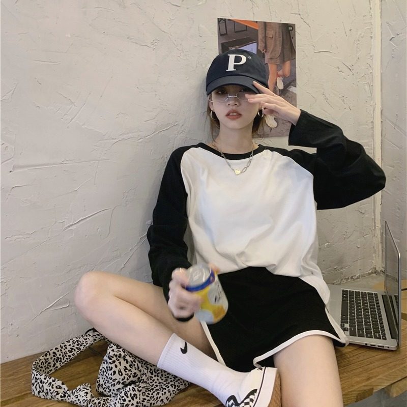 防晒套装女夏韩版休闲运动短裤晨跑时尚简约网红两件套学生宽松潮