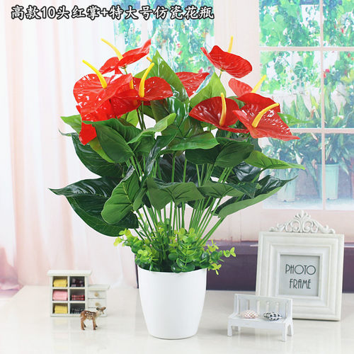 红掌仿真植物假花绿植绿植花卉
