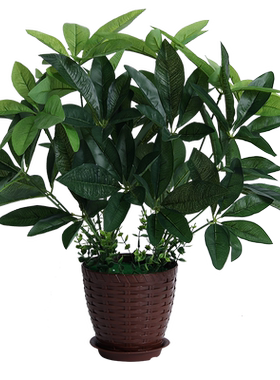 假花仿真花发财树装饰植物