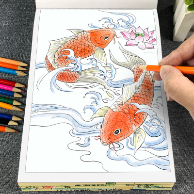 中国画白描临摹本儿童绘画启蒙