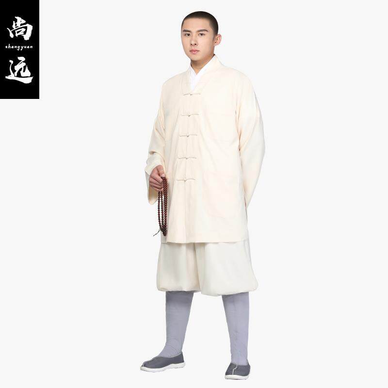 新尚远夏季冰丝僧服短褂罗汉褂套装僧衣僧装长褂男服饰名族汉服男