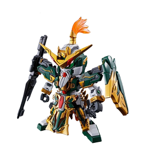 万代拼装模型SD高达三国创杰传 黄忠力天使高达敢达BB战士Q版