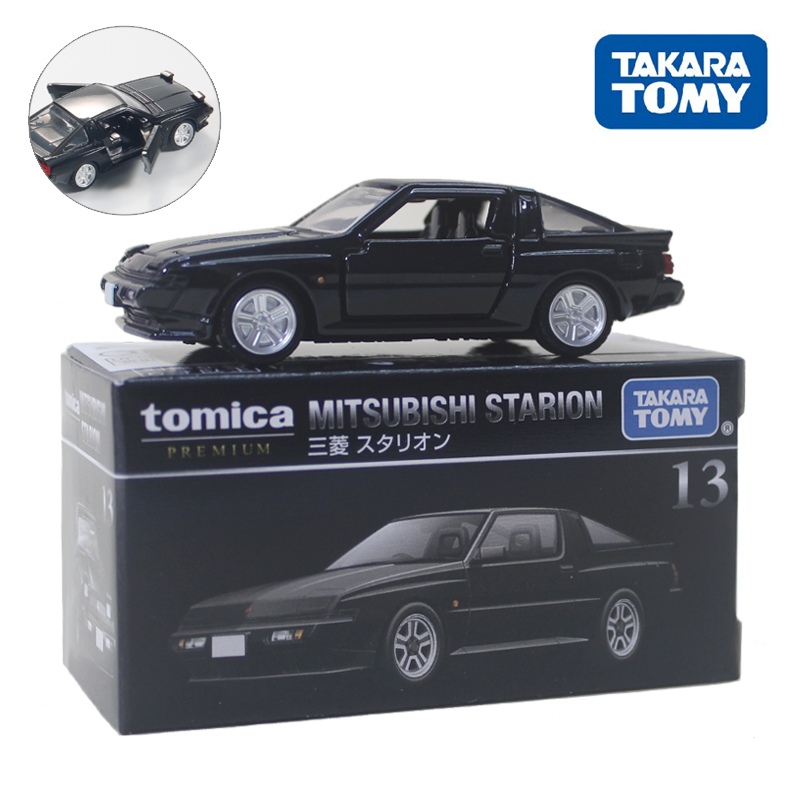 TOMY多美卡合金车模型黑盒旗舰版TP13三菱STARION轿跑车933885男