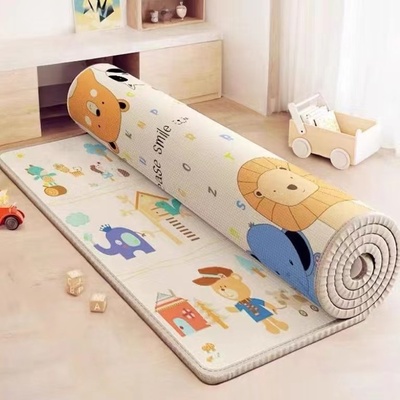 爬行垫整张加厚婴儿家用客厅爬爬垫无味隔凉可折叠拼接泡沫地垫