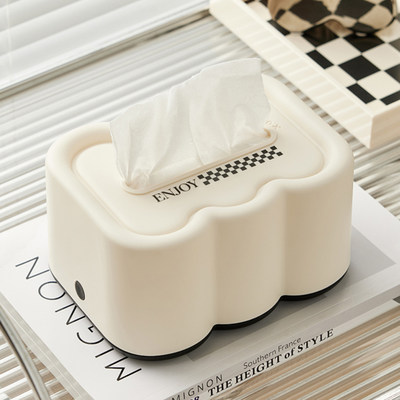 【ins奶油风】纸巾盒桌面