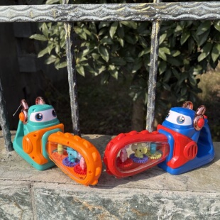 Q萌灯光音效齿轮电锯儿童电动玩具仿真过家家男孩光头强1-3-6周岁