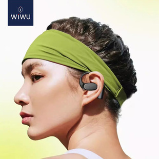 WIWU吉玛仕O300韵动无线蓝牙开放式挂耳运动跑步高清通话跑步耳机