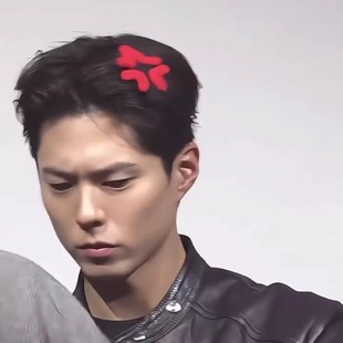 生气发夹朴宝剑愤怒表情发夹二次元苦尽柑来遇见你发饰头饰小礼物