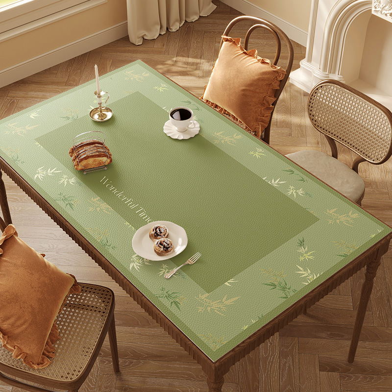 餐桌垫防油防水防烫高级感轻奢桌面保护垫茶几桌布防水防油免洗