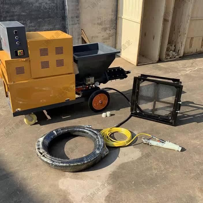 全自动水泥石膏砂浆喷涂机室内室外腻子抹灰机粉墙机真石漆喷浆机