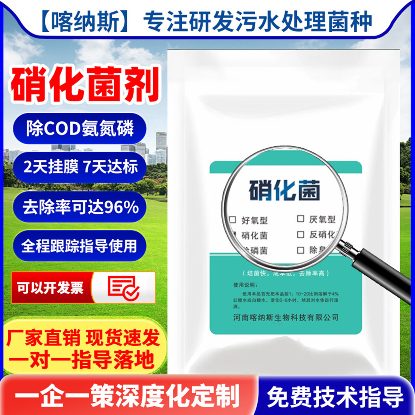 硝化菌和反硝化菌降氨氮降亚盐