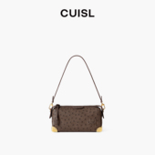 定制潘多拉鸵鸟皮包轻奢时尚 CUISL崔氏 新款 真皮斜跨包包女