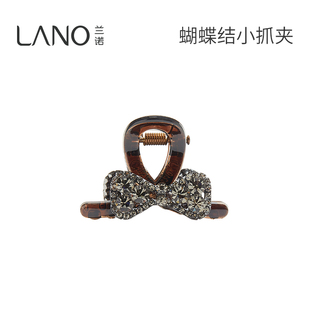 轻奢闪亮鲨鱼夹发夹头饰发饰 女款 兰诺时尚 蝴蝶结小抓夹2025年新款
