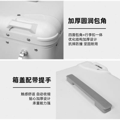 摩托车铝合金尾箱大容量踏板摩托车后备箱改装复古电动车后尾箱