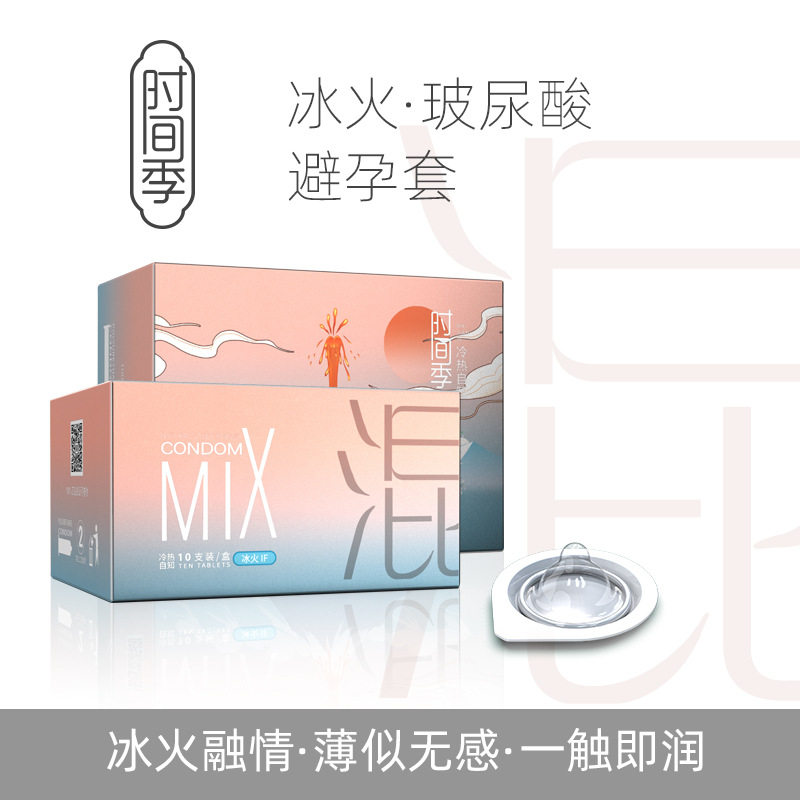 时间季水润玻尿酸安全套