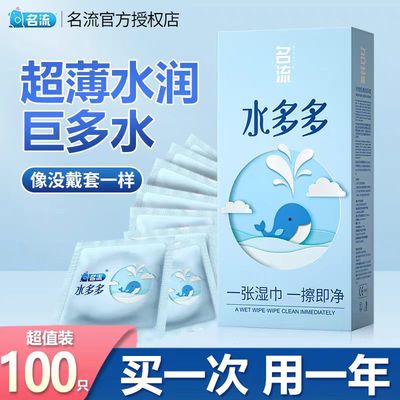 名流之夜水多多玻尿酸避孕套