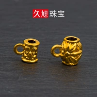 Браслет, ювелирный шарм, аксессуар, аксессуары, изогнутая трубка, подвеска, ожерелье, тройник, 18 карат