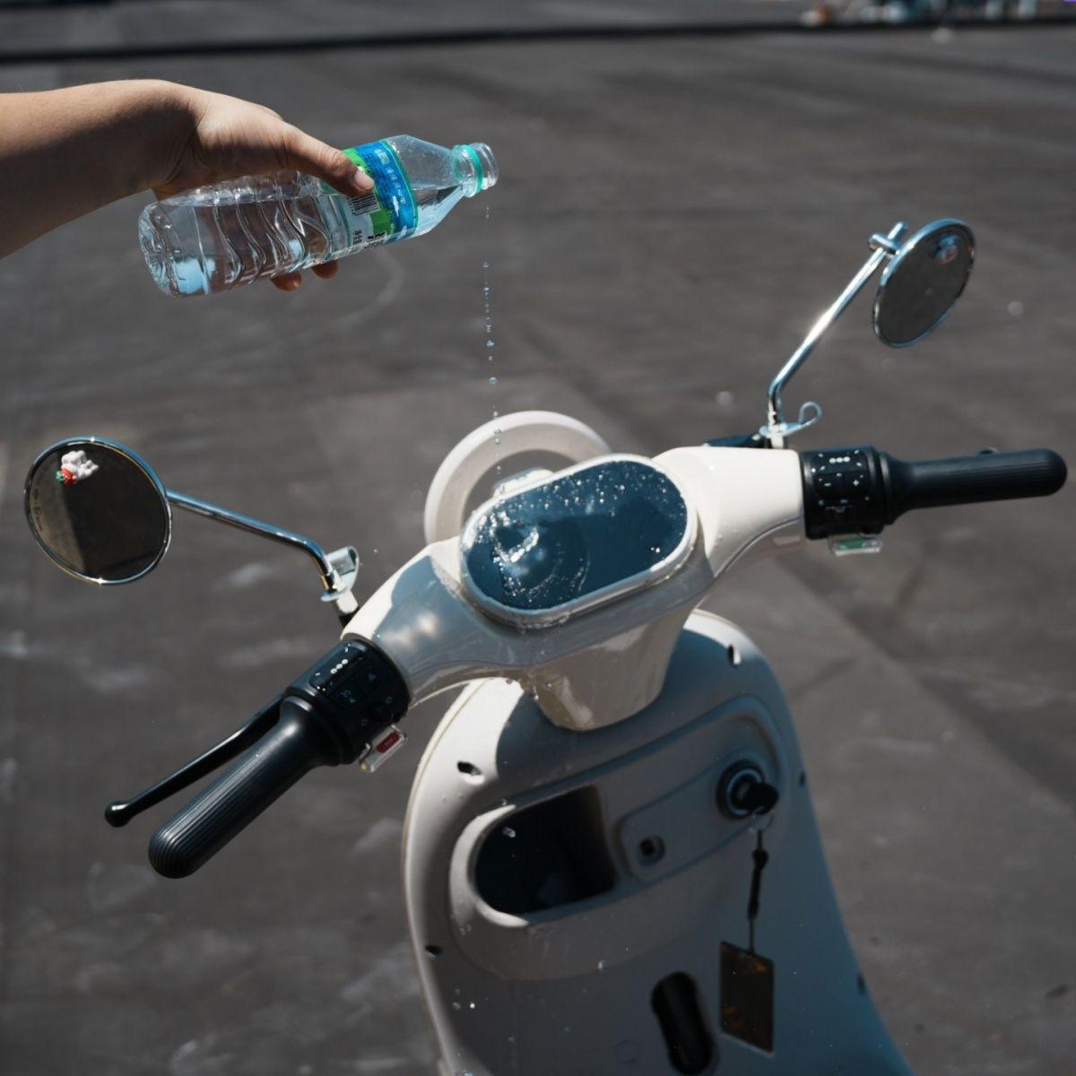 适用适用九号新款Q385c/Q380c专用透明高清仪表罩屏幕保护罩改装