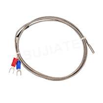 3D printer accessories K thermocouple temperature sensor K thermocouple temperature measuring line 3 * 15 * 1000