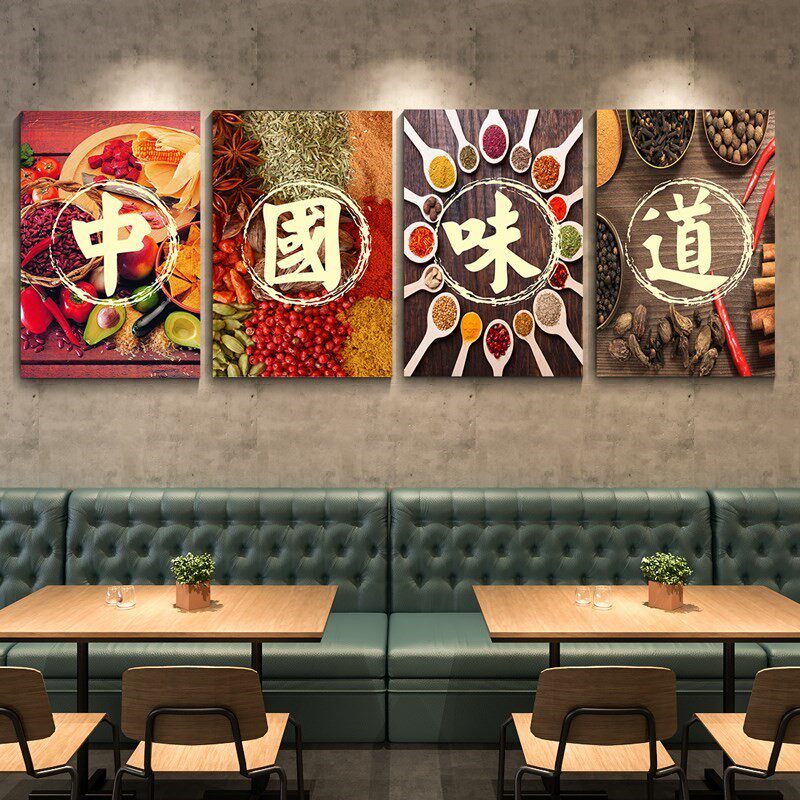 餐厅壁挂挂图过道款式装饰画门口创意搭配厨房美式墙壁文艺入