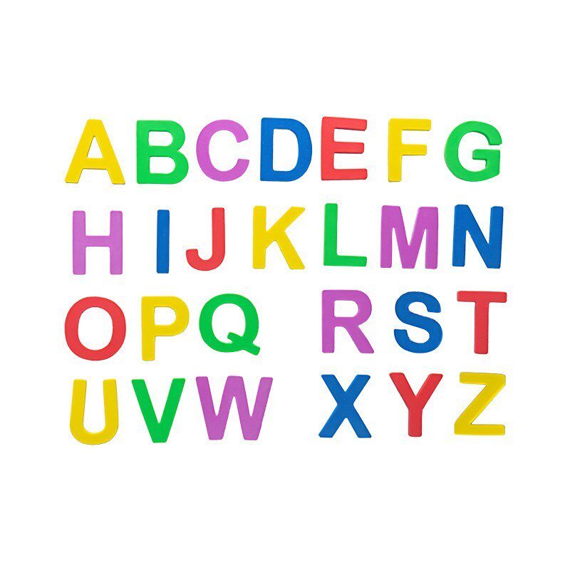 产品配件垫片清新磁贴平面纸片墙面儿童片面画面幼儿便携字母小