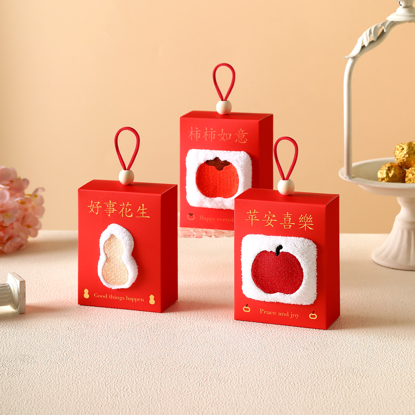 结婚伴手礼刺绣毛巾伴郎伴娘回礼小众高级感实用小礼品高档礼物