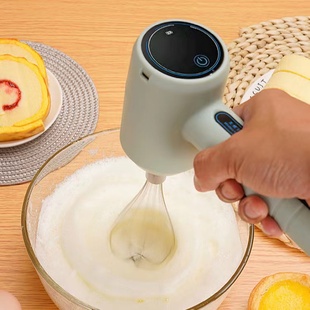 电动打蛋器无线手持充电打蛋机家用烘焙蛋糕奶油蛋清打发器搅拌d