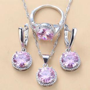 10-Colors Bridal Wedding Dress Mark Jewelry Sets Sweet Prin