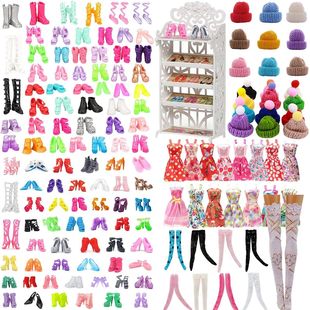 30 Different High Heel Shoes Boots For 11.8 Inch Barbie Doll