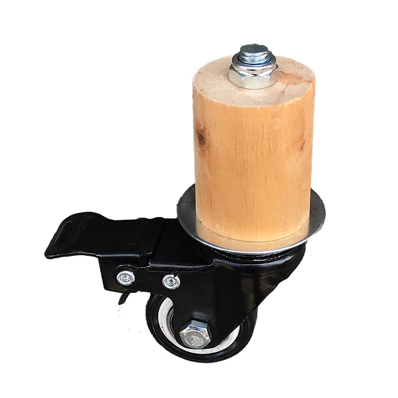 麻将桌脚万向轮麻将机底座移动滑轮子移动轮脚轮滚轮腿轱辘实木新