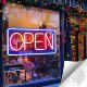 lights shops open decorative Neon bars signs signage lamp
