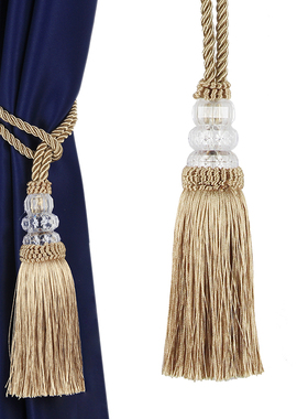 1Pc Hanging Ball Tassel Curtain Tieback Simple Big Tassels P