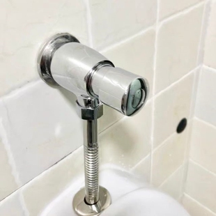 冲洗阀门黄铜开关小便器 全铜冲水器厕所延时阀门小便池手按式