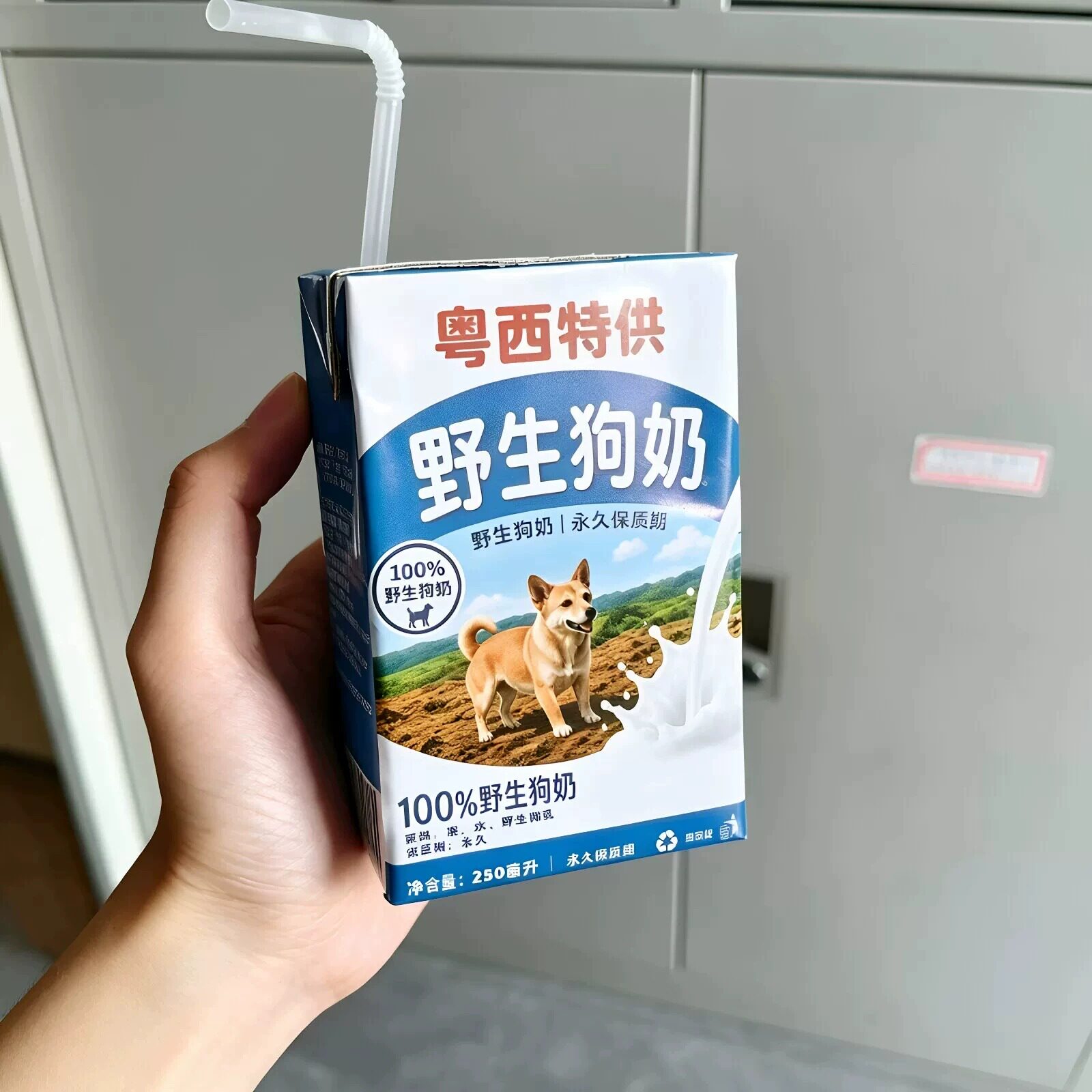 野生狗奶粵西特供贴纸整蛊贴画抽象整蛊贴画没有什么东西是永恒的