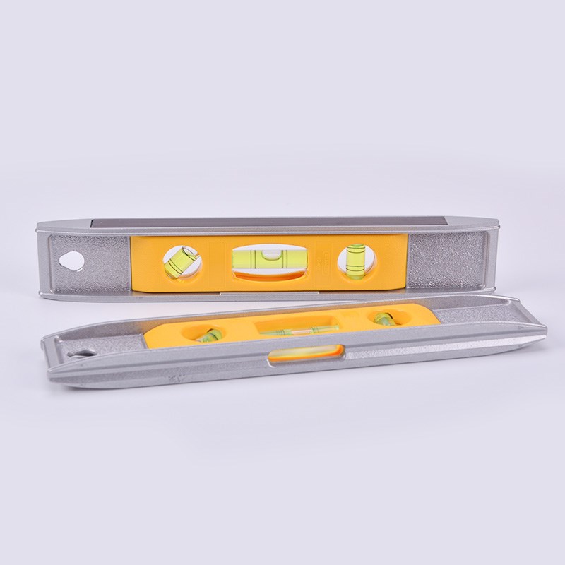 史丹利磁性鱼雷式水平尺铝合金3水泡建I筑工程高精度水平垂直测量