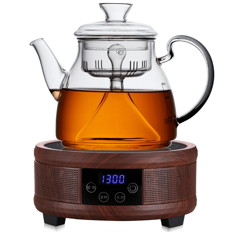 耐热高温玻璃加厚全自动蒸茶壶两用煮茶器M电陶炉烧水泡茶家用套