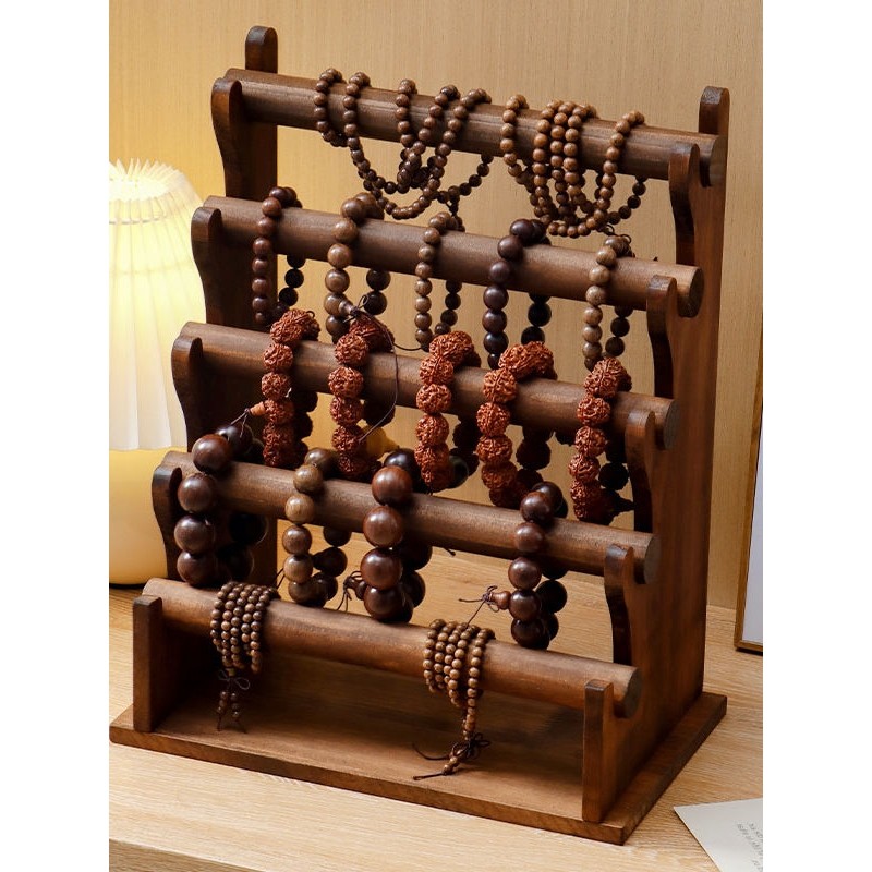 文玩手串收纳架手表手镯首饰品盒佛珠菩提珠串diy手串多层置物架