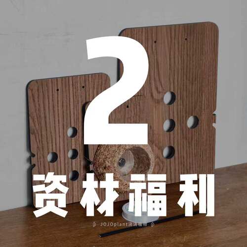 【资材福利2】浇浇植物超市JoJoplant