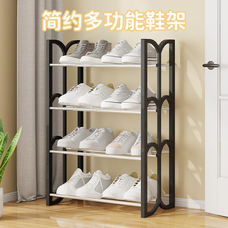 鞋架家用门口多层简易宿舍门外走廊过道儿童楼道大容量收纳鞋柜子