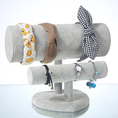 发箍收纳架绒布首饰架头箍架发卡架头绳发圈架头饰展示架家用神器