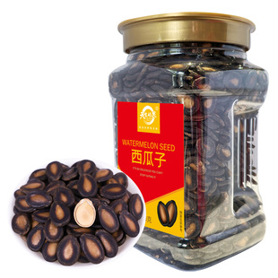 天生好果西瓜子450g手持方罐每日坚果干果办公室休闲零食炒货