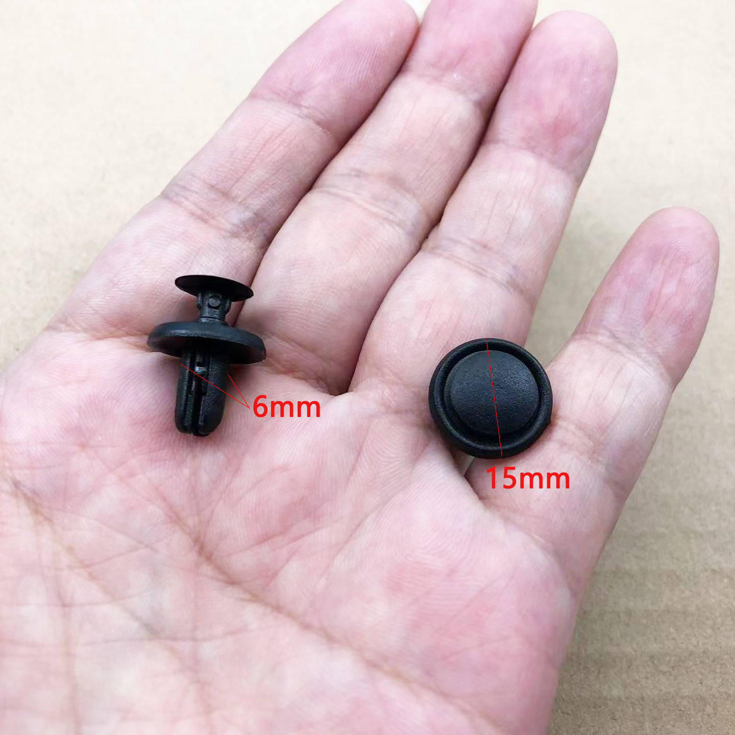 适用广汽埃安AION YVS魅炫影豹影酷后备箱黑色内衬棉卡子膨胀卡扣