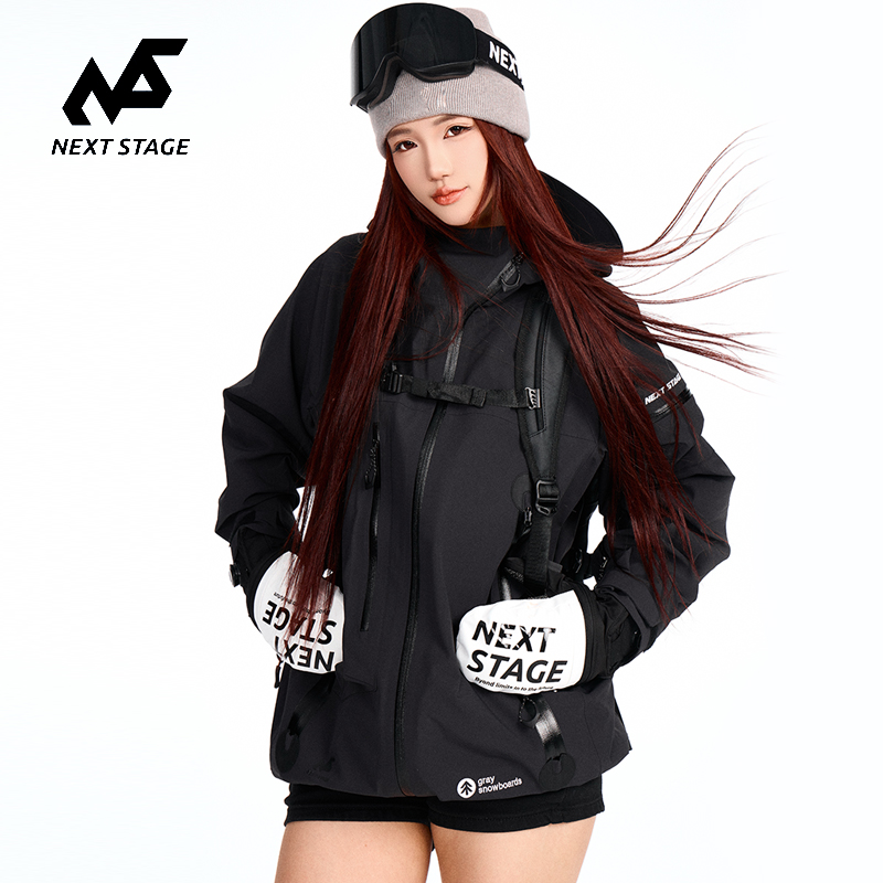 Gray snowborads滑雪服女款男25新款3L专业单双板防水滑雪衣套装