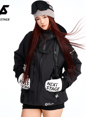 Gray snowborads滑雪服女款男25新款3L专业单双板防水滑雪衣套装