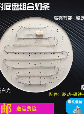 LED白光圆盘组合灯条220v