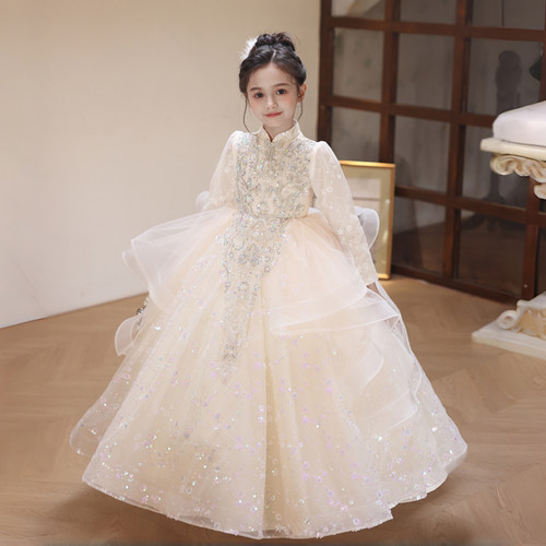 秋冬女童礼服公主裙新款